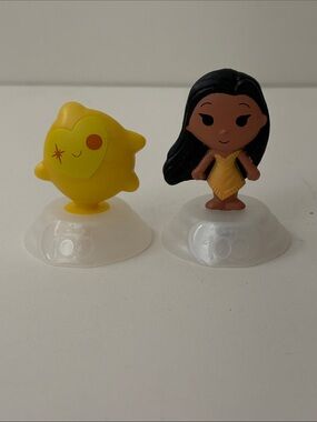 McDonald's Disney 100 Yr Celebration Collectible Figures Pocahontas & Wish Star